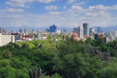 Vue du château Chapultepec