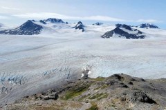 La glace à perte de vue